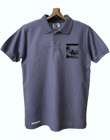 Modrenza Füme Lacoste Tasarım Polo Yaka