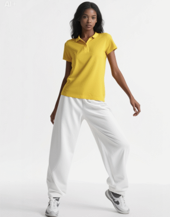 Modrenza Lacoste polo yaka – Sarı