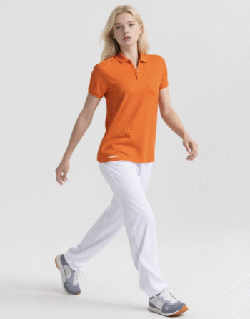 Modrenza Lacoste polo yaka – Turuncu