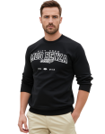 Modrenza Baskılı Siyah Sweatshirt